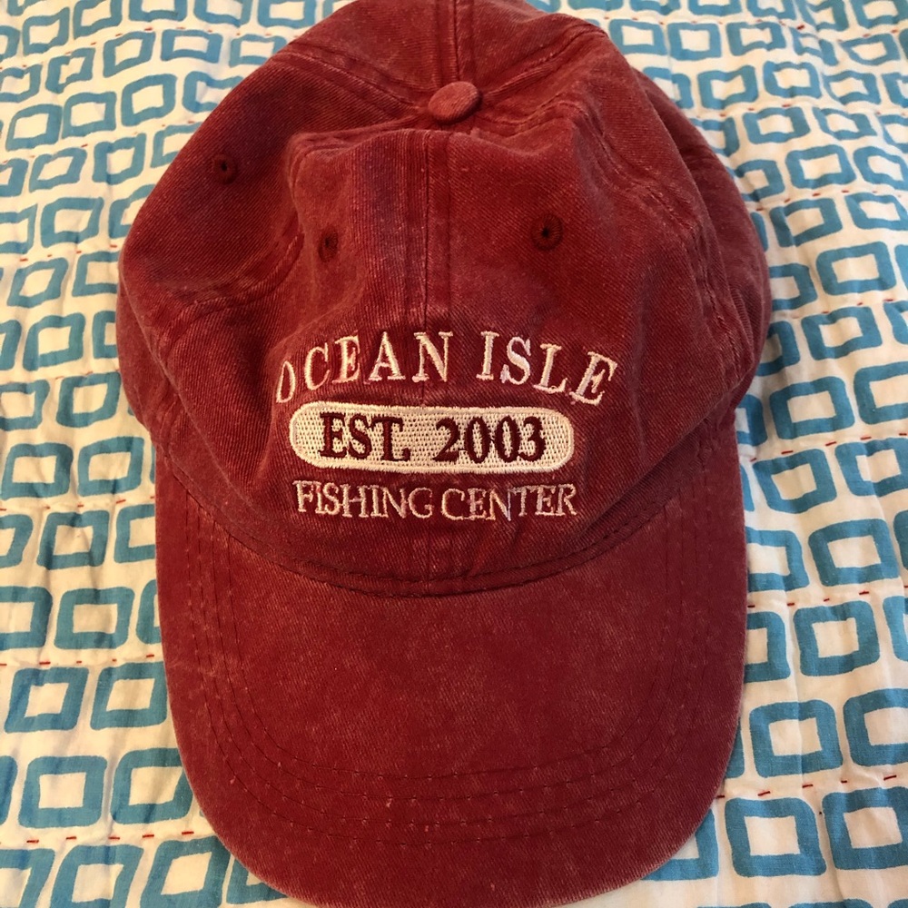 Ocean Isle Fishing Baseball Dad Hat